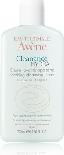 Κρέμα Καθαρισμού Προσώπου Eau Thermale Avène Cleanance Hydra για Ακνεϊκές Επιδερμίδες 200ml