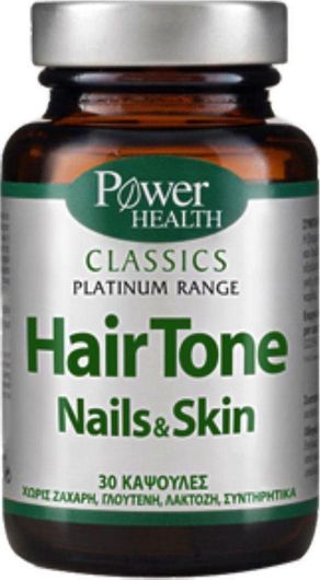 Power Health Hair Tone Nails & Skin 30 Κάψουλες