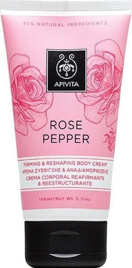 Apivita Rose Pepper Firming & Reshaping Body Cream 150ml