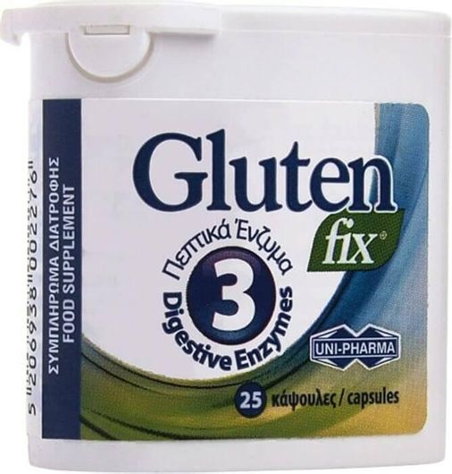 Uni-Pharma Gluten Fix 25 Κάψουλες