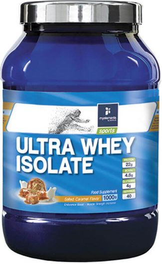 Πρωτεϊνη My Elements Ultra Whey Isolate Αλατισμένη Καραμέλα 1000gr