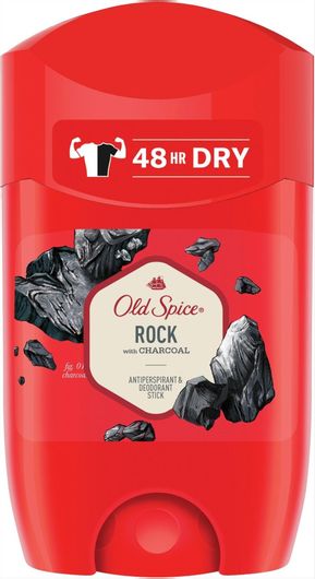 Αντιιδρωτικό Αποσμητικό Stick Old Spice Rock με Άνθρακα 50ml