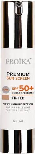 Froika Premium Sunscreen Αντηλιακή Κρέμα Προσώπου SPF50 με Χρώμα 50ml