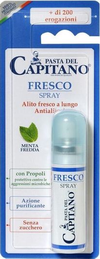 Αποσμητικό Στόματος Pasta Del Capitano Fresco Spray 15ml