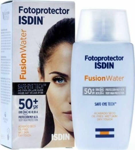 Αντηλιακή Κρέμα Προσώπου Isdin Fotoprotector Fusion Water Dry Touch SPF50 50ml