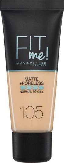 Foundation Maybelline Fit Me Matte + Poreless Liquid 105 Natural Ivory 30ml