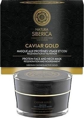 Natura Siberica Caviar Gold Μάσκα Προσώπου για Θρέψη 50ml