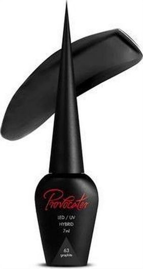 Ημιμόνιμο Βερνίκι Provocater Hybrid Led/Uv 63 7ml Graphite 