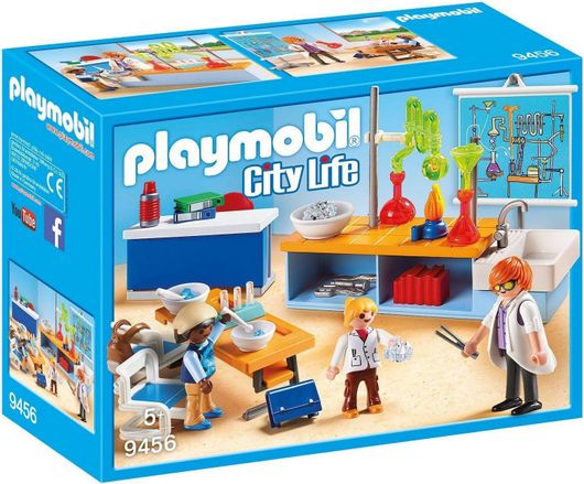 Playmobil City Life Chemistry Class για 5+ Ετών #9456