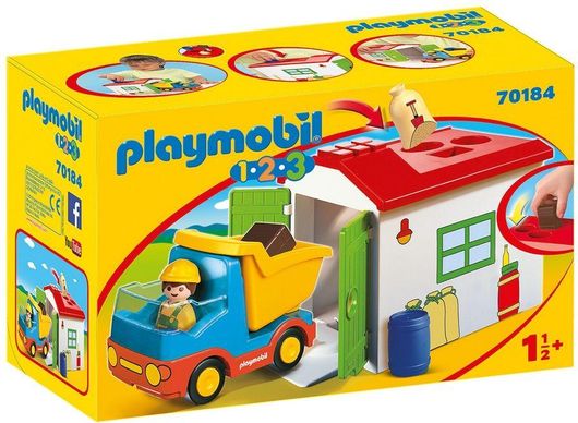 Playmobil 123 Φορτηγό με Γκαράζ για 1.5 ετών