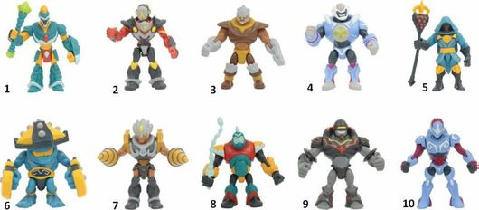 Παιχνίδι Μινιατούρα Gormiti Φιγούρα δράσης 10 σχέδια 8 cm