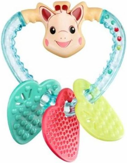 Κουδουνίστρα Sophie The Giraffe Heart Rattle S010166 3+ Μηνών