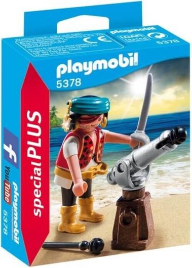 Playmobil Special Plus Πειρατής με κανόνι