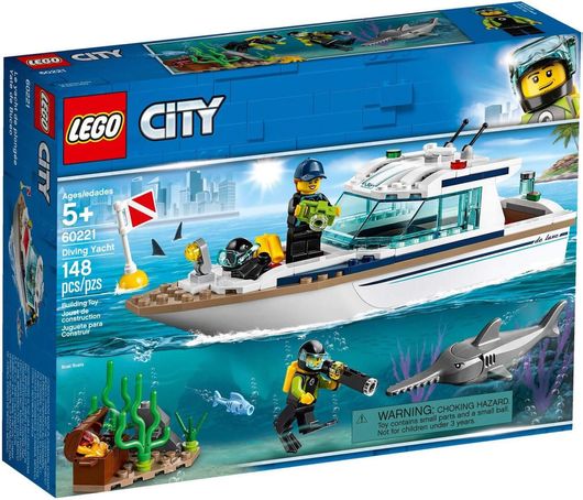 Lego City Diving Yacht 60221 για 5+ Ετών