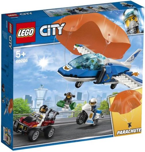 Lego City Sky Police Parachute Arrest για 5+ Ετών #60208
