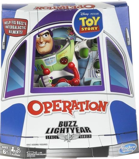 Επιτραπέζιο Παιχνίδι Toy Story Buzz Lightyear Operation για 1+ Παίκτες 6+ Ετών (EN) Hasbro