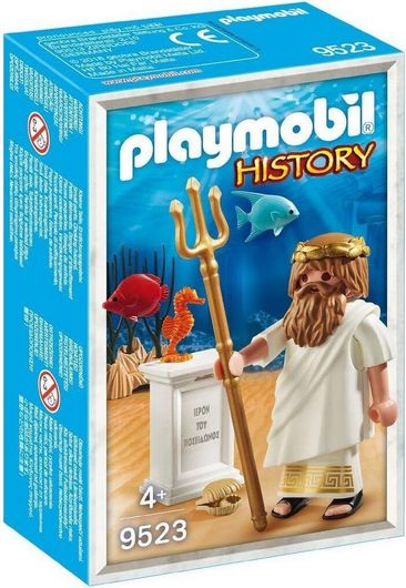 Playmobil History Θεός Ποσειδώνας για 4 ετών