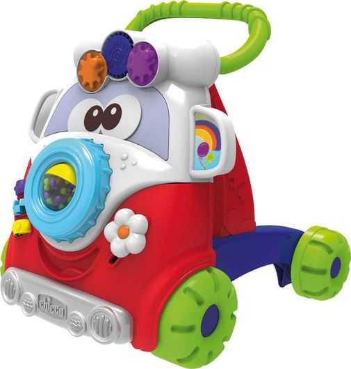 Περπατούρα Chicco Στράτα Αυτοκινητάκι Πολύχρωμο