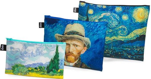 Σετ Τσαντάκια LOQI Van Gogh Πολύχρωμο 3τμχ