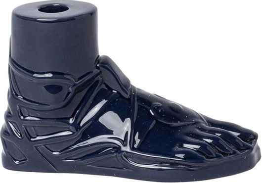 Κηροπήγιο DOIY Σανδάλι Hestia 9.5x15.5x22cm Μπλε