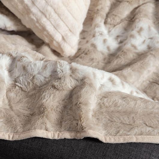 Γούνινο Ριχτάρι Πολυθρόνας Silk Fashion Lynx 180x180