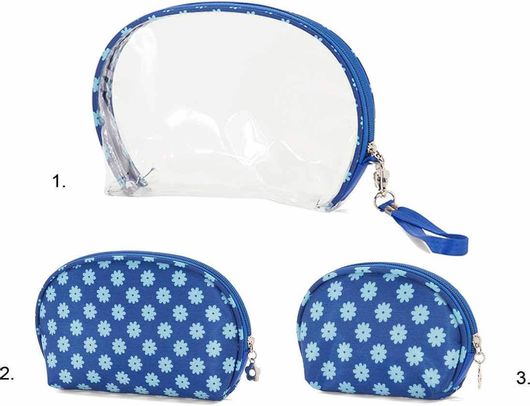 Νεσεσέρ (Σετ 3Τμχ) Benzi 5081 Blue 24X15X8