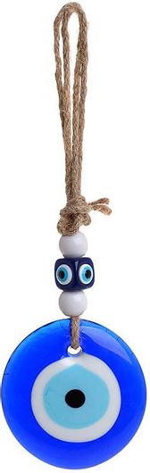 Διακοσμητικό Μάτι Κρεμαστό Inart 3-70-151-0085 Γυάλινο