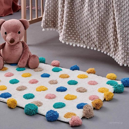  Παιδικό Χαλί Palamaiki Kids Decor Berry 50X80 Πολύχρωμο
