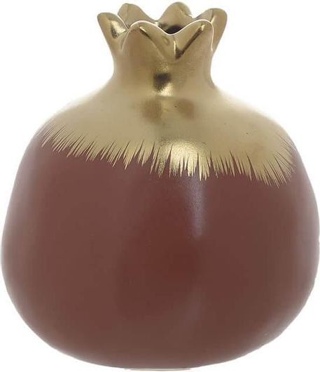 Διακοσμητικό Ρόδι Inart 3-70-681-0096 10X10X10 Κεραμικό