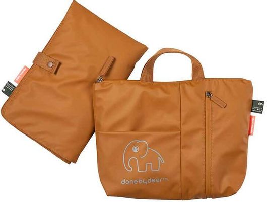 Τσάντα Αλλαξιέρα Done By Deer Changing Clutch Mustard Br74556 30X4X25