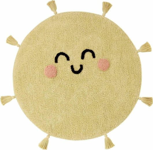 Παιδικό Χαλί Lorena Canals Mr Wonderful You Are My Sunshine Φ100 Κίτρινο