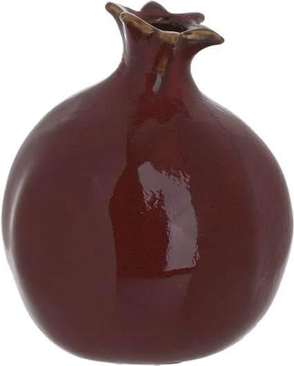 Διακοσμητικό Ρόδι Inart 3-70-418-0005 7X7X9 Κεραμικό