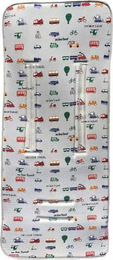 Στρωματάκι Καροτσιού My Bag'S Travel 80x35 Γκρι