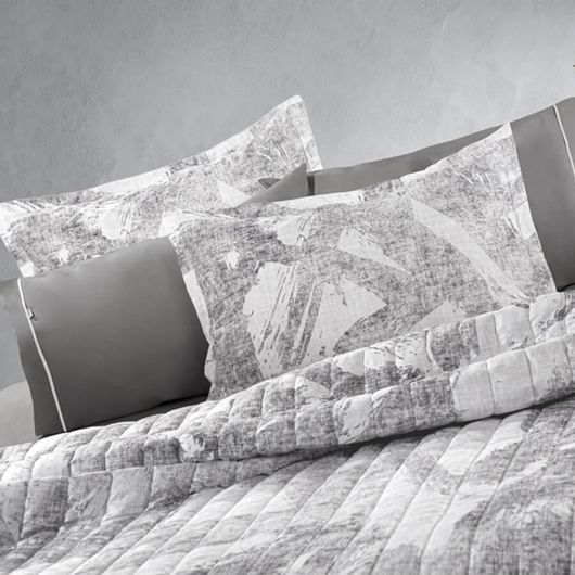 Σετ Μαξιλαροθήκες Guy Laroche Graffity Anthracite 50x70+5