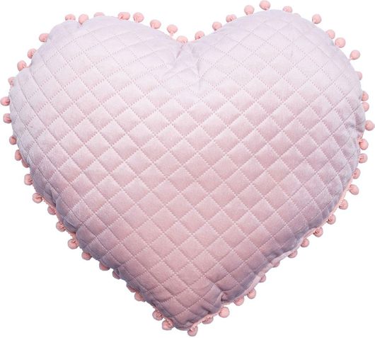 Διακοσμητικό Μαξιλάρι (40X38) Palamaiki Elwin Καρδιά Rose 40X38