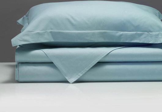 Σετ Μαξιλαροθήκες Oxford Ravelia Βαμβακοσατέν 200Tc Ακουα 50x70+5