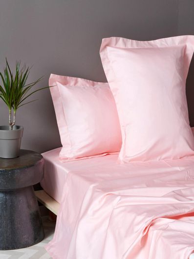 Σεντόνι Υπέρδιπλο Palamaiki Luxe Sateen 245x270cm Ροζ