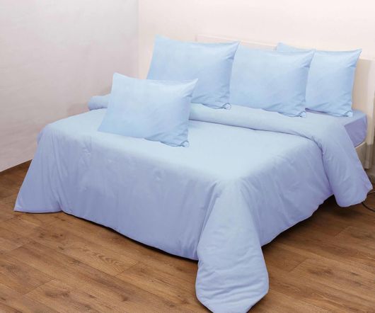 Φανελένιο Σεντόνι Υπέρδιπλο Viopros 3100 Σιελ 240x265