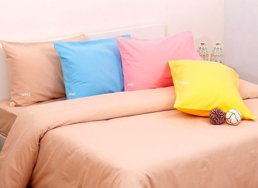 Σετ Φανελένιες Μαξιλαροθήκες Viopros 3100 Κιτρινο 50x70