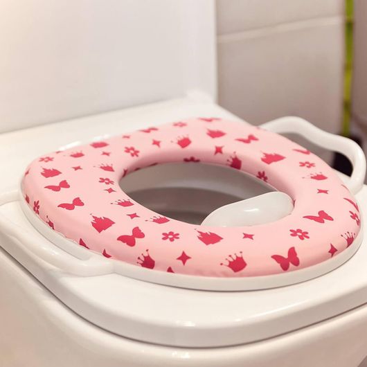Παιδικό Μαλακό Κάθισμα Τουαλέτας Kiokids 1976 με Χερούλια 