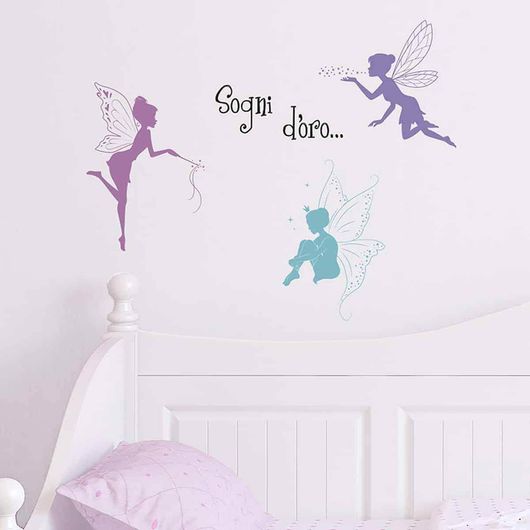 Παιδικά Αυτοκόλλητα Τοίχου Ango Fairies 11001