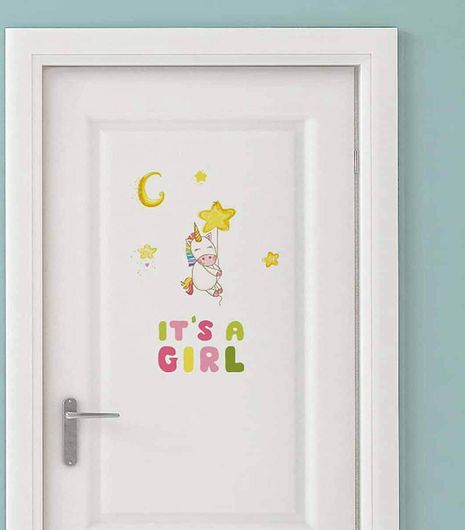 Παιδικά Αυτοκόλλητα Τοίχου Ango It'S A Girl 11003