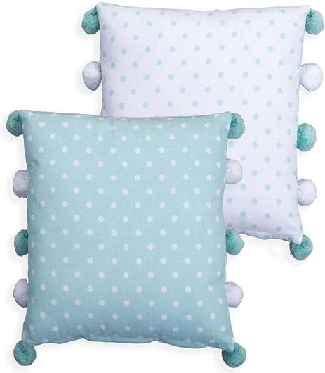 Διακοσμητικό Μαξιλάρι 2 Όψεων (35X35) Nef-Nef Deco Time Aqua 35X35