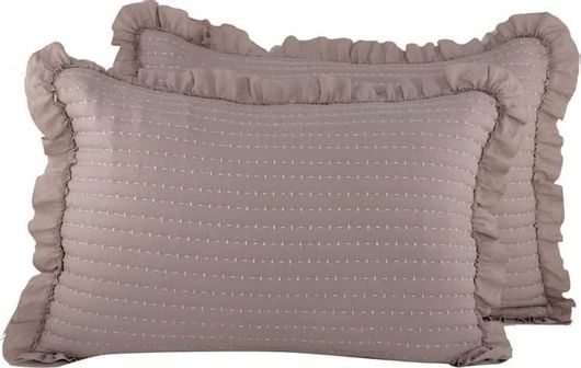 Σετ Μαξιλαροθήκες Nef-Nef Testa Beige 52x72