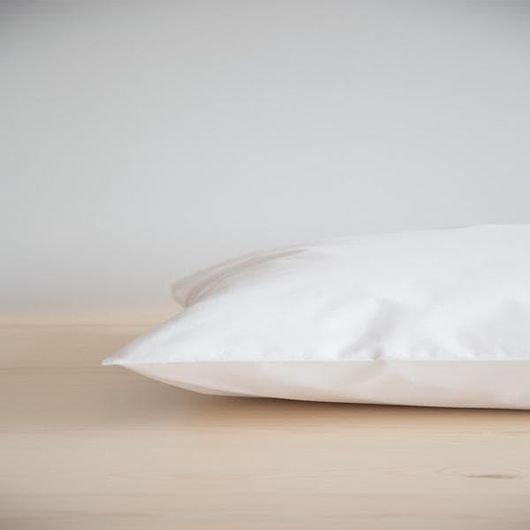 Σετ Μαξιλαροθήκες Nima Bed Linen Unicolors White 52x72