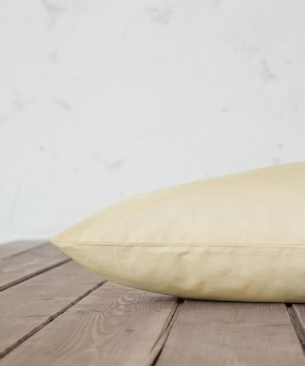 Σετ Μαξιλαροθήκες Nima Bed Linen Unicolors Mexican Beige 52x72