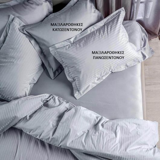 Σετ Μαξιλαροθήκες Oxford Kentia Serenity Venice 22 Μαξιλαροθηκες Πανωσεντονο 50x70+5