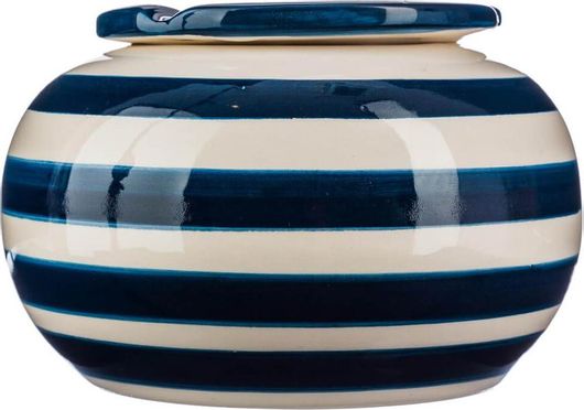 Σταχτοδοχείο A-S Round Stripes Blue 146064 12x12x7.5 Κεραμικό