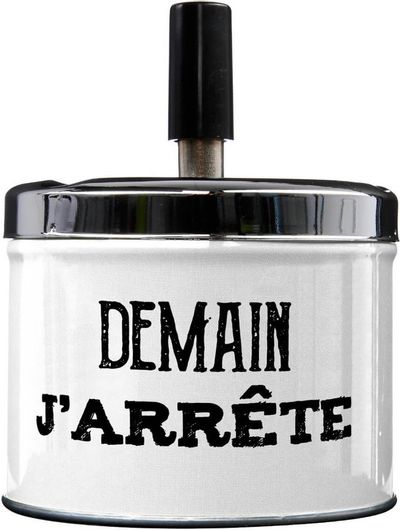 Σταχτοδοχείο A-S Demain J' Arrete 141235 9.5x9.5x12.5 Μεταλλικό