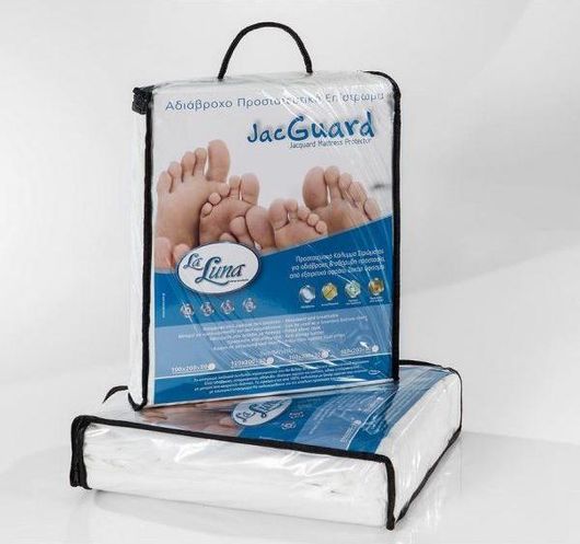 Ζεύγος Καλύμματα Μαξιλαριών Αδιάβροχα La Luna Jacguard 50x70